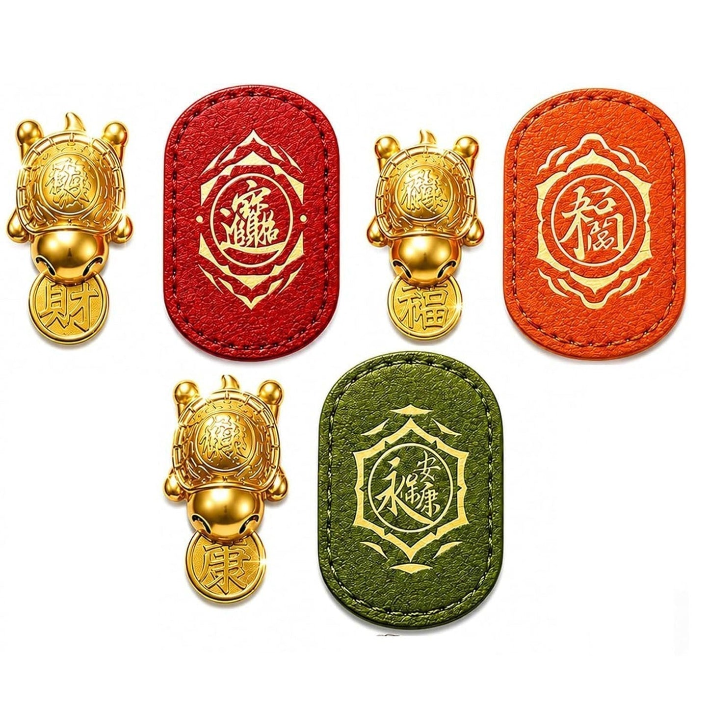 π’2026 Golden Tortoise Pendant β Clinging to good luck π and never letting go!