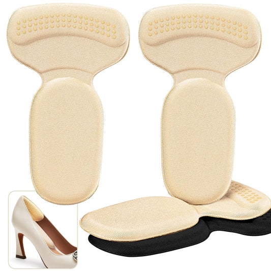 Non-slip heel pads – soft, padded heel protectors for both men and women