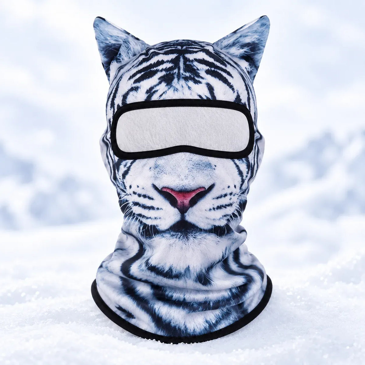 🔥🐱3D Cat Ski Balaclava Face Mask with Ears Animal Mask