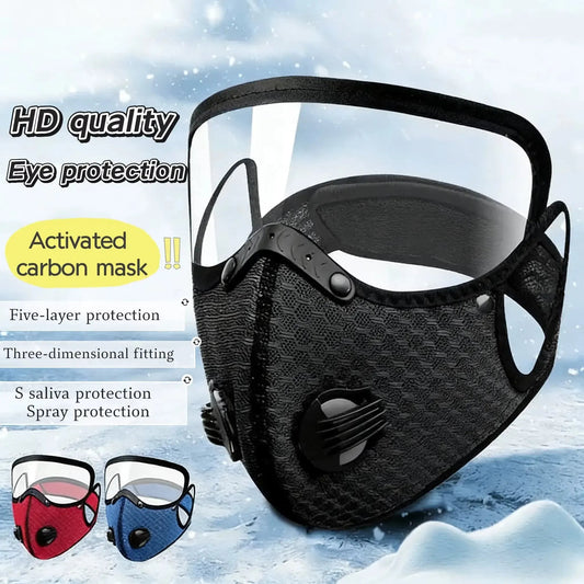 🔥 Last day of 50% off 💖 Reusable dust mask with activated carbon filter – designed for an active lifestyle