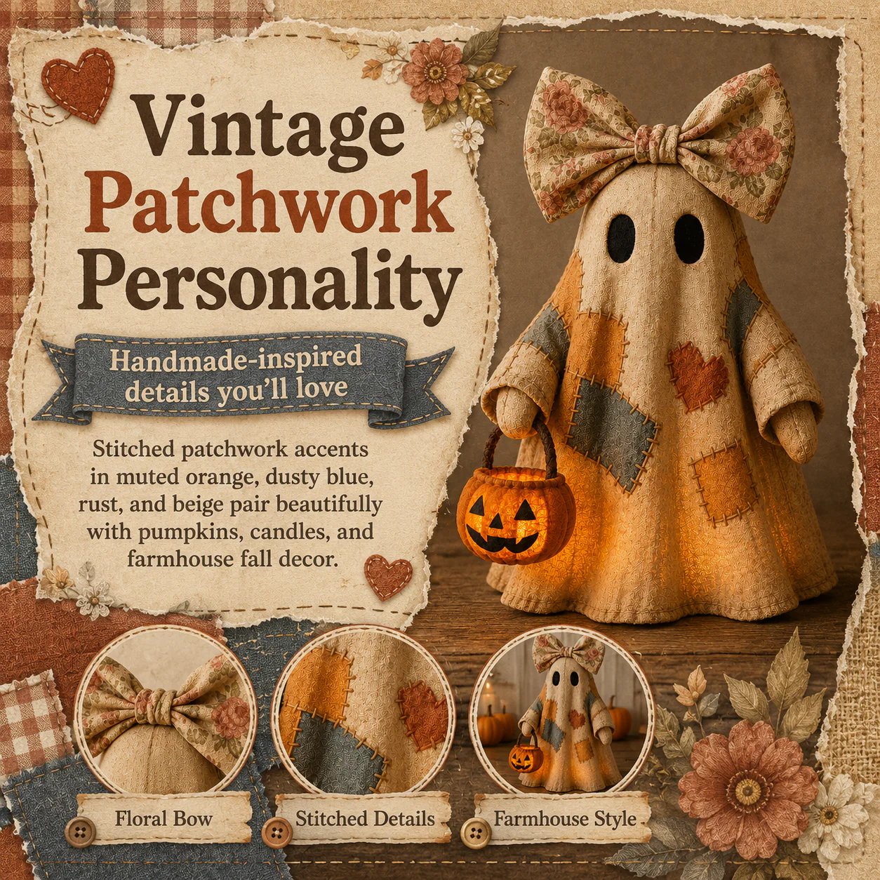 Give your home a touch of playful nostalgia and create a warm and cosy atmosphere! 🎃✨🍂