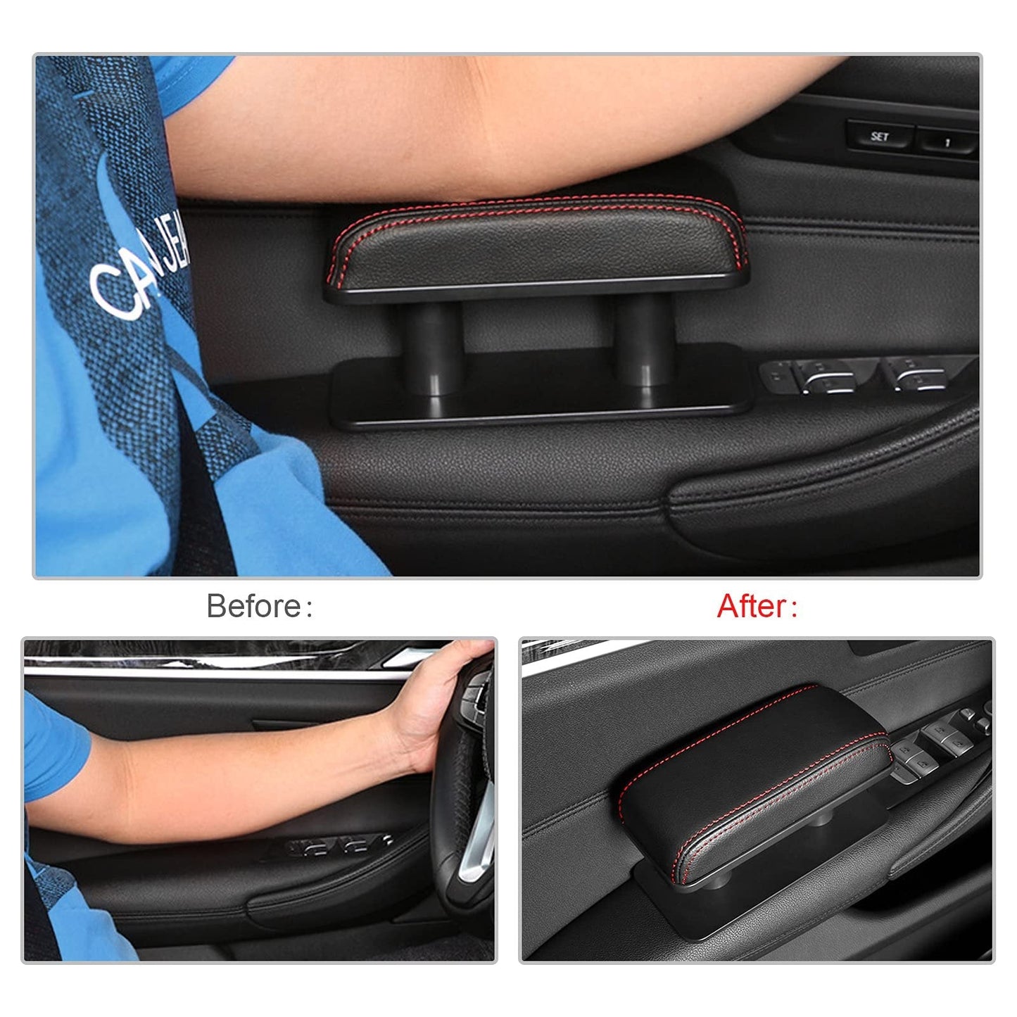 Universal armrest support – elbow cushion