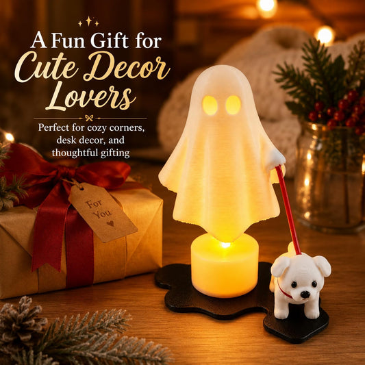 👻🐾  A night light with a ghost dog for Halloween