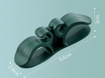 Self-adhesive silicone cable holders for white good