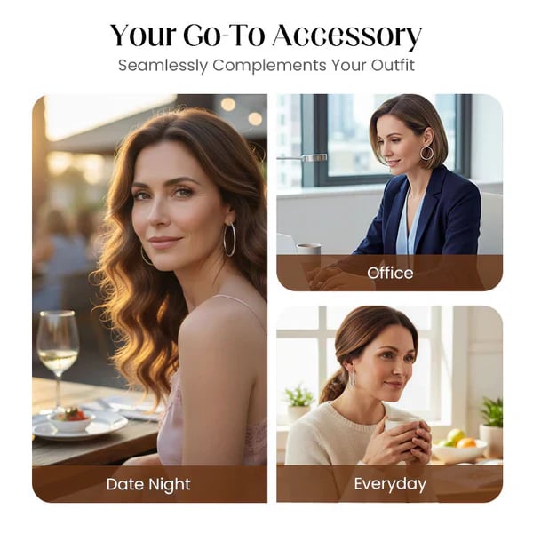 🎉BUY 1, GET 1 FREE🎁Diamond-cut hoop earrings for women – elegant and sparkling 💎