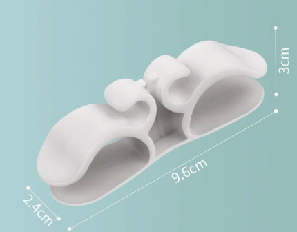 Self-adhesive silicone cable holders for white good