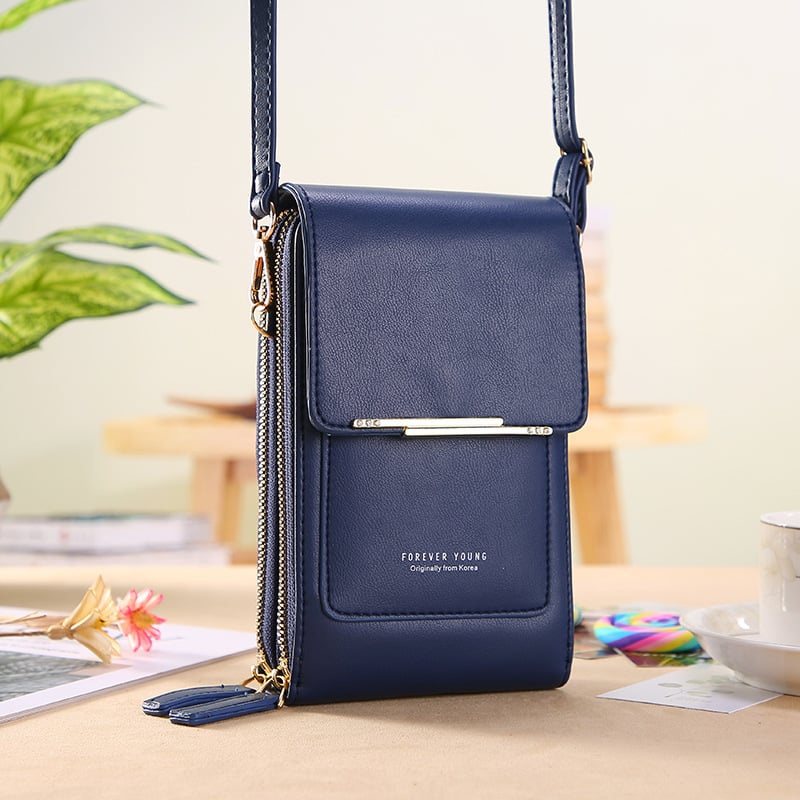 👛Anti-theft shoulder bag for mobile phones | Access to touchscree