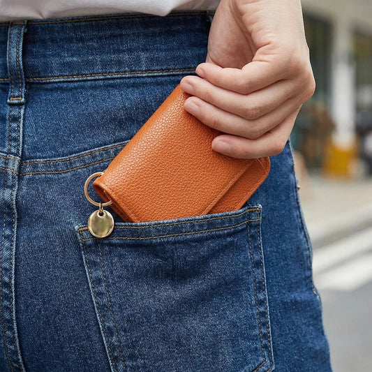 👜 Retro Multi-Card Handheld Wallet With Hidden Pocket