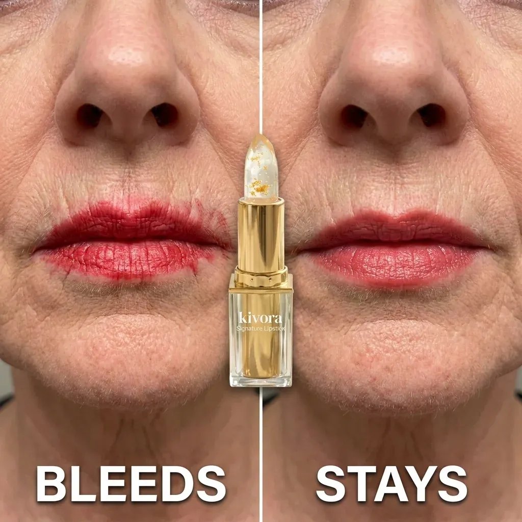 🔥Last day Only £9.99💋Transferproof Color-Changing Lipstick💄Auto-Tints on Contact!