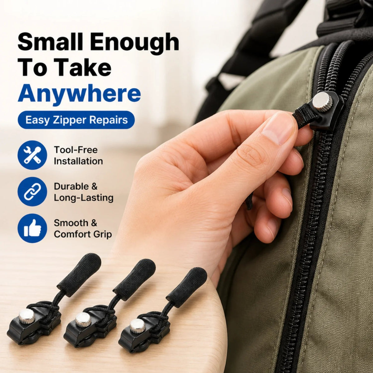 🔥Last Day 50% OFF🔧 Universal Zipper Repair Tool | Instant Fix for Broken Zippers
