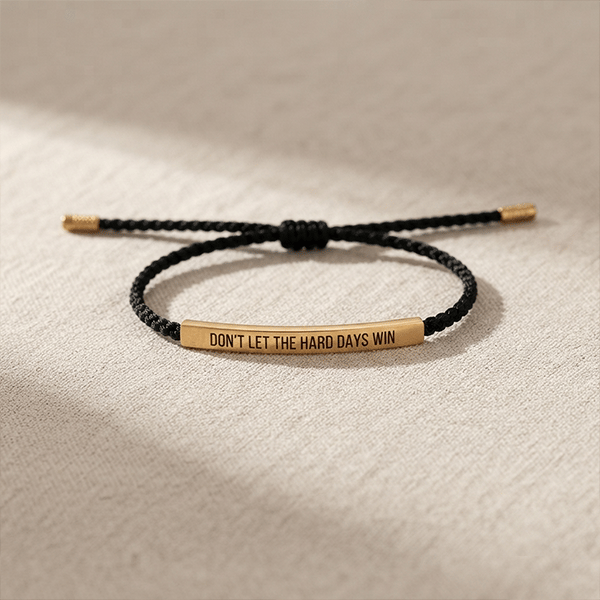 💖Inspirational Bracelet – A Meaningful Reminder To Stay Strong & Keep Going