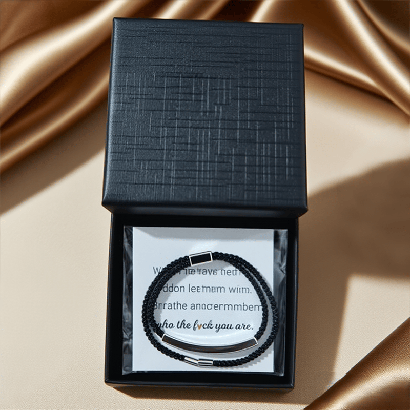 💖Inspirational Bracelet – A Meaningful Reminder To Stay Strong & Keep Going