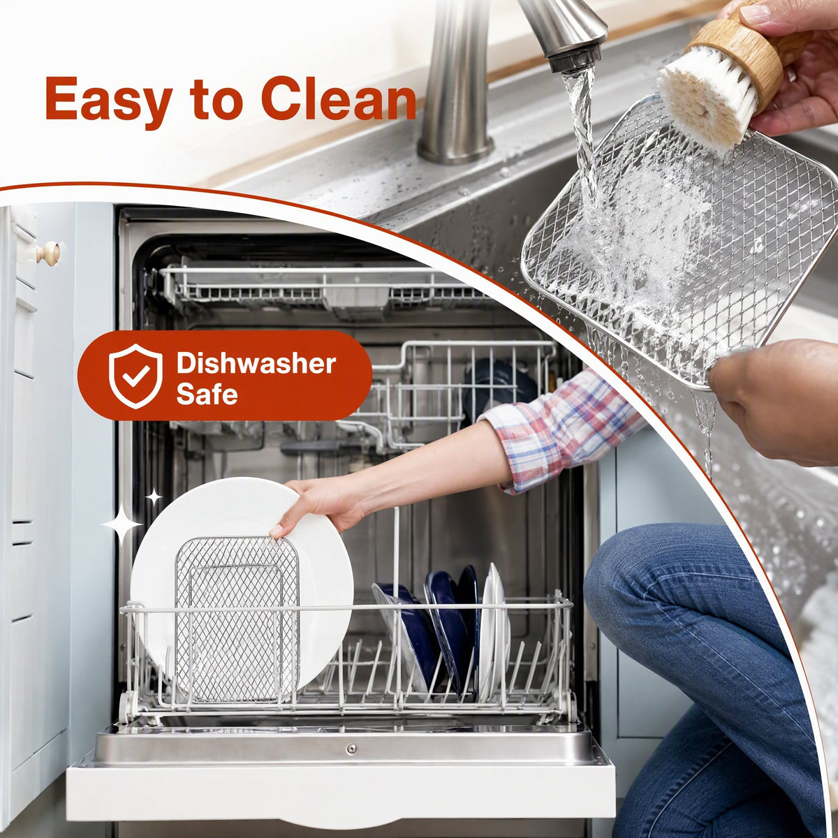 ✨Stainless Steel Stackable Air Fryer Rack