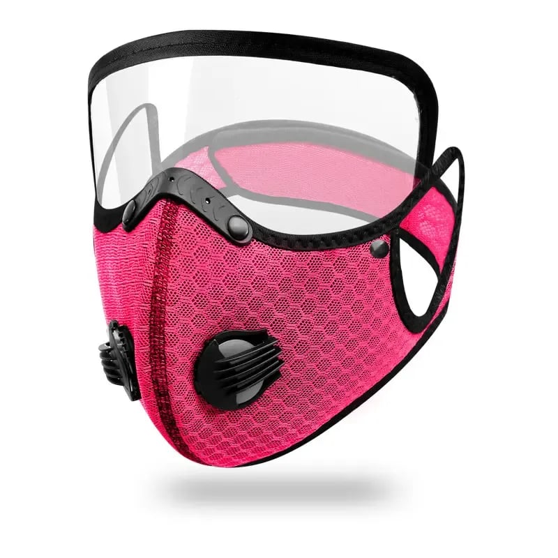 🔥 Last day of 50% off 💖 Reusable dust mask with activated carbon filter – designed for an active lifestyle