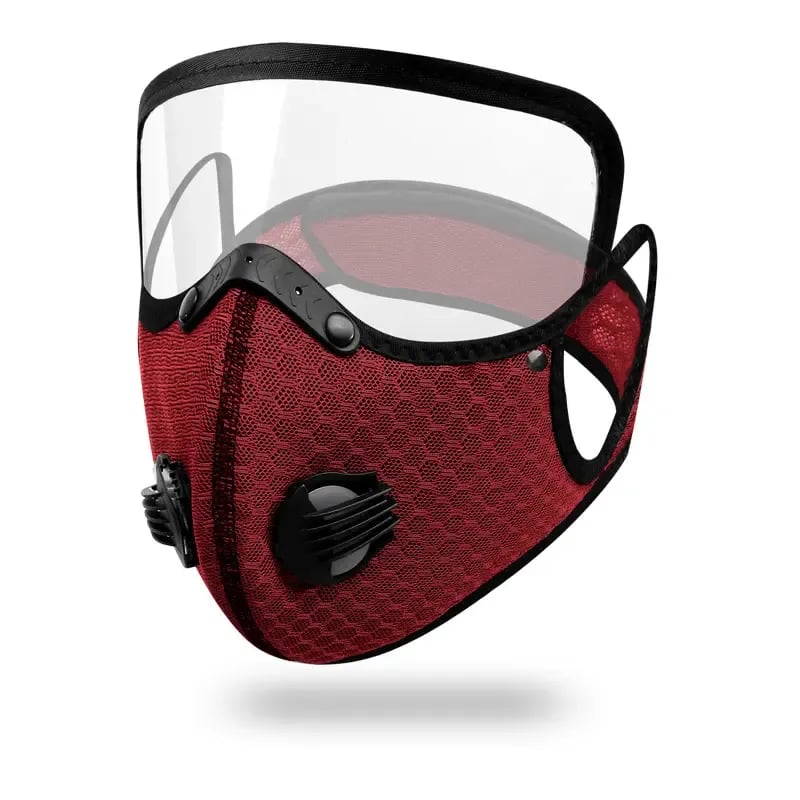 🔥 Last day of 50% off 💖 Reusable dust mask with activated carbon filter – designed for an active lifestyle