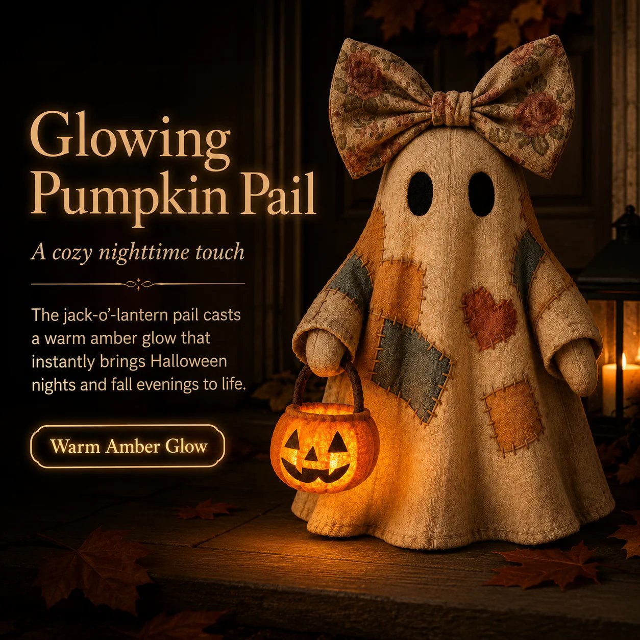 Give your home a touch of playful nostalgia and create a warm and cosy atmosphere! 🎃✨🍂