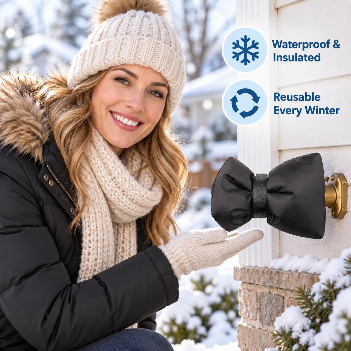 Outdoor Faucet Freeze Protection Socks