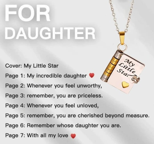 💕Meaningful Keepsake Necklace – Heartfelt Gift for Someone Special