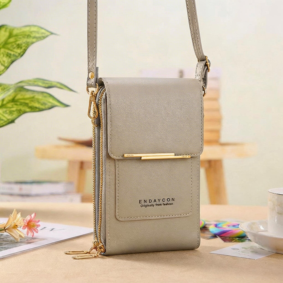 👛Anti-theft shoulder bag for mobile phones | Access to touchscree