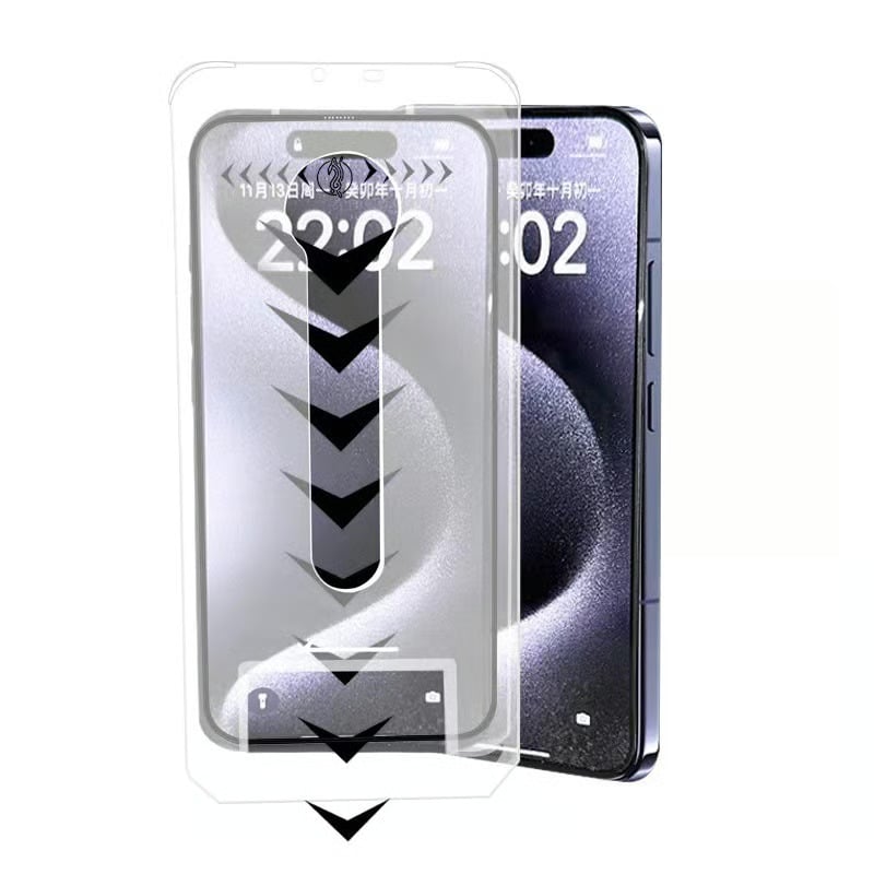 Luxury screen protector for iPhone – fingerprint-resistant, scratch-resistant
