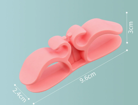Self-adhesive silicone cable holders for white good
