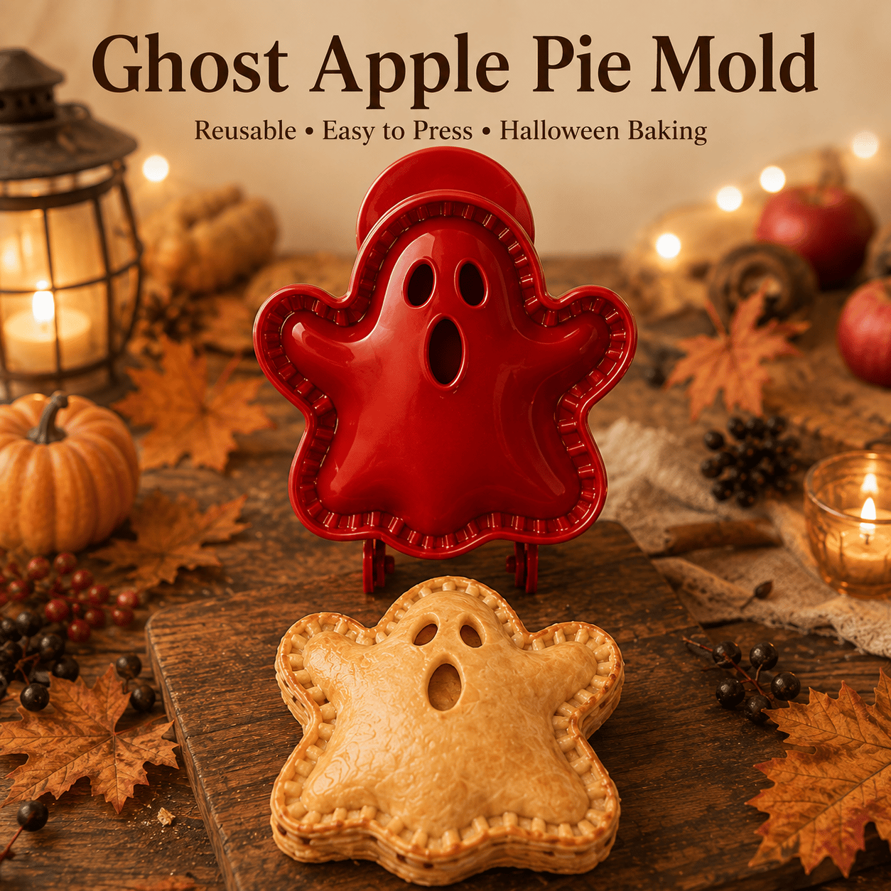 🎃 8-piece set of moulds for small Halloween tarts