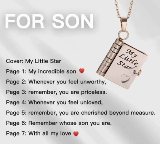💕Meaningful Keepsake Necklace – Heartfelt Gift for Someone Special