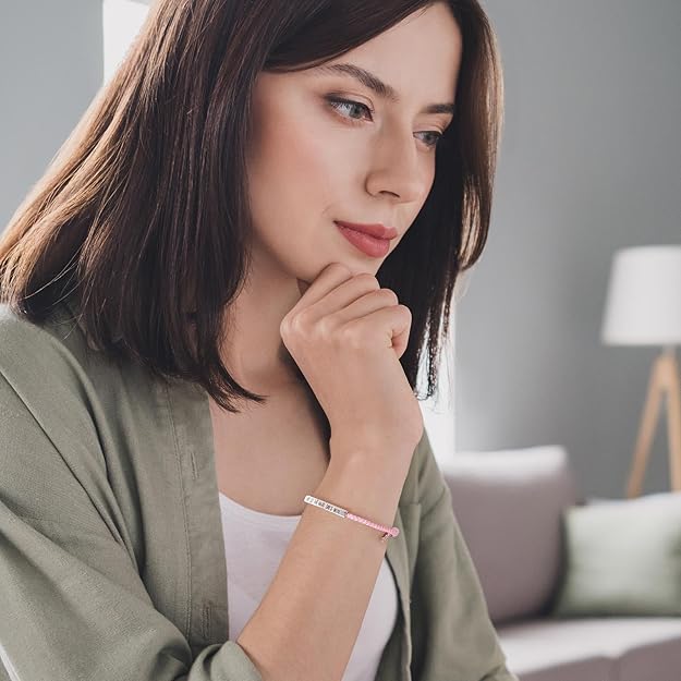 💖Inspirational Bracelet – A Meaningful Reminder To Stay Strong & Keep Going