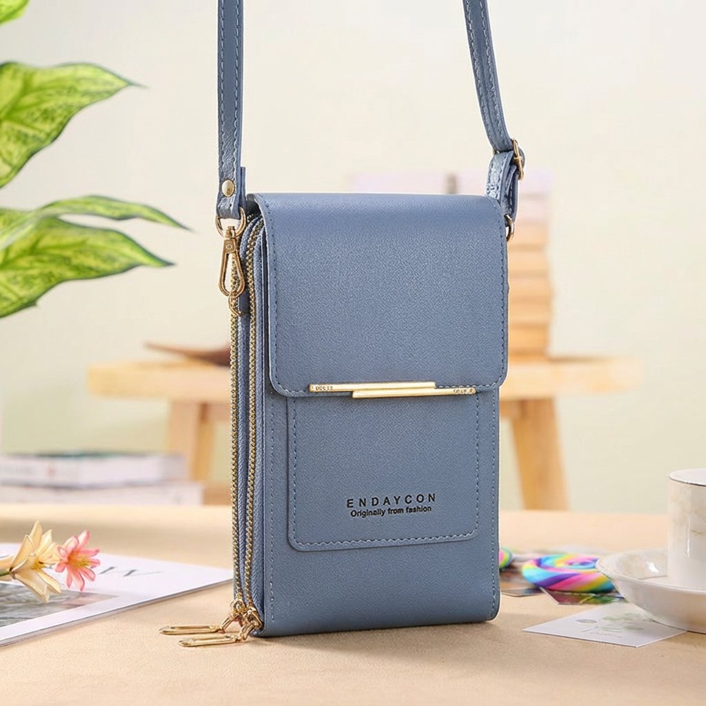 👛Anti-theft shoulder bag for mobile phones | Access to touchscree