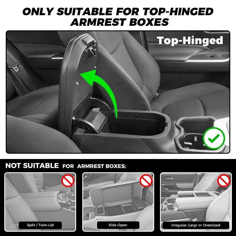 🚗 🔥Multifunctional PU leather mat for car armrests