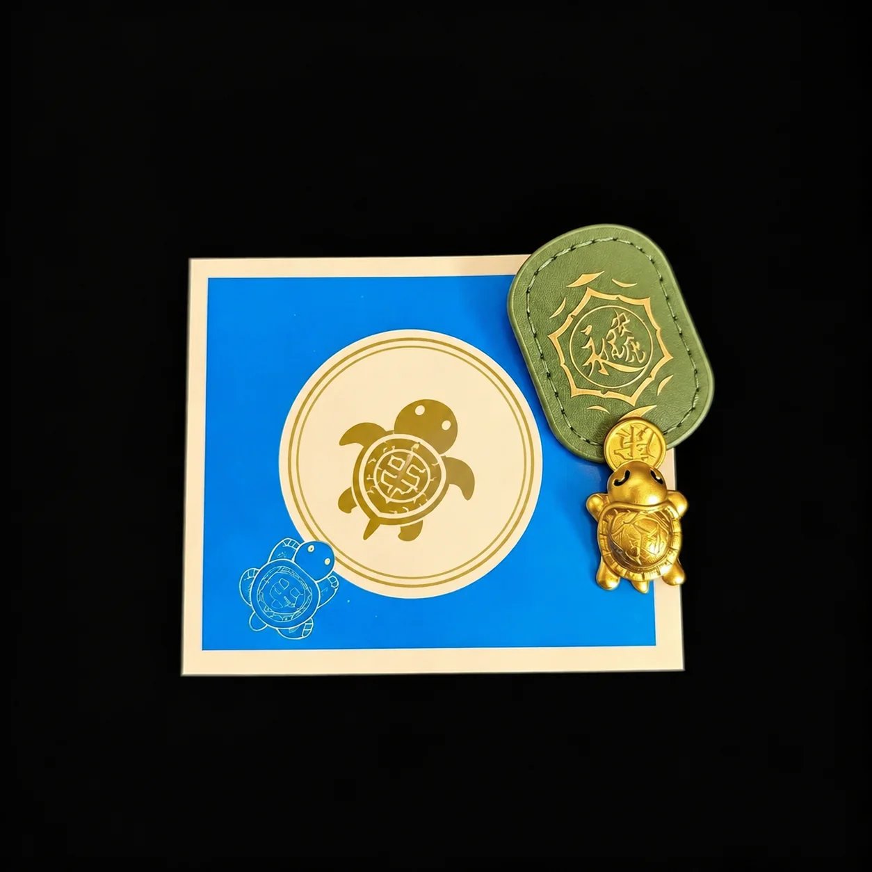🐢2026 Golden Tortoise Pendant — Clinging to good luck 🍀 and never letting go!