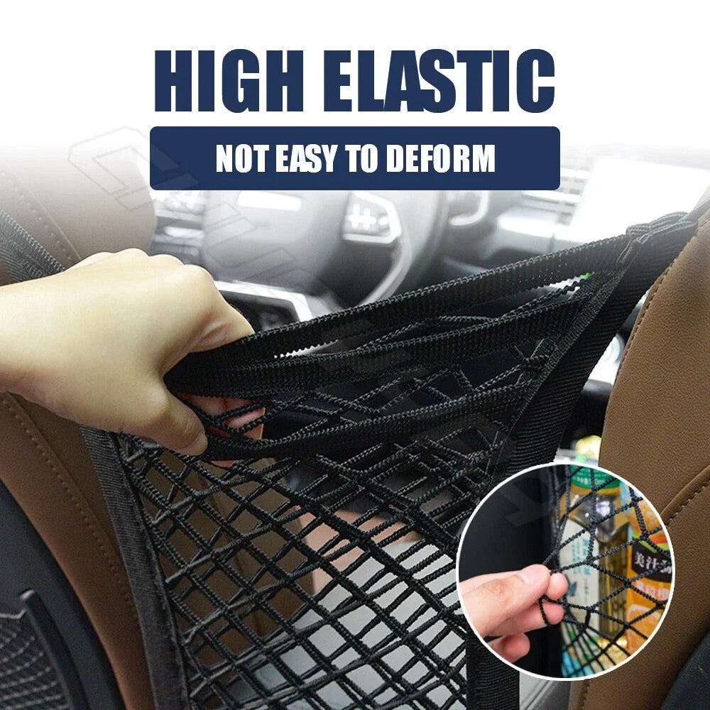 3-layer storage net and barrier for car sorting
