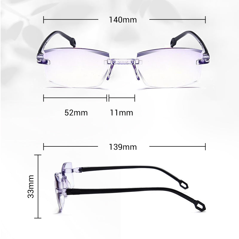 🔥Buy two get one free🔥Stylish reading glasses with autofocus｜Blue light filter · All-day comfort and crystal-clear vision