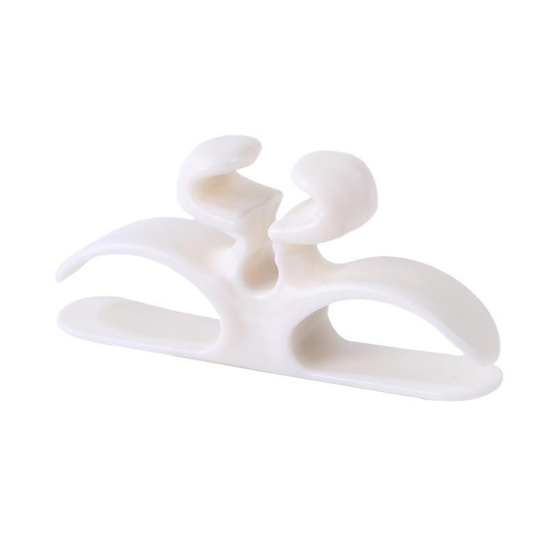 Self-adhesive silicone cable holders for white good