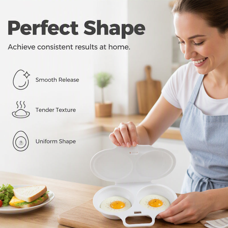 🎁New for 2026 – 50% off💥Microwave egg cooker with lid and handl