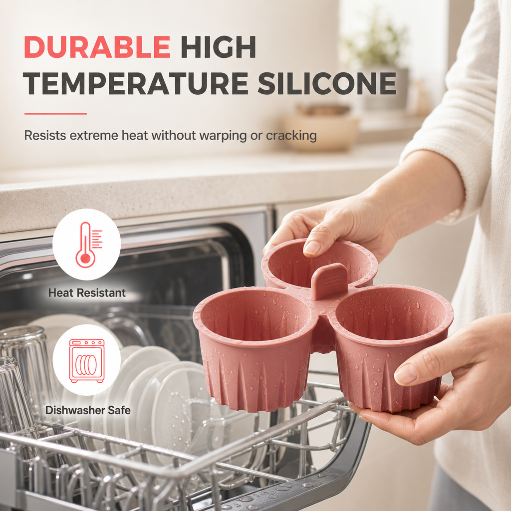 Silicone baking tin for an air fryer