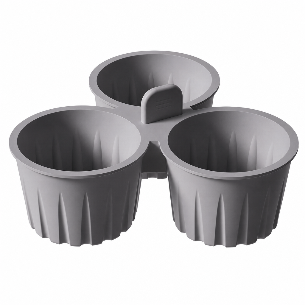 Silicone baking tin for an air fryer