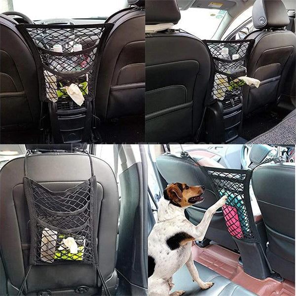 3-layer storage net and barrier for car sorting