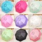 Lace Folding Umbrella Fashion UV Protection Parasol Princess Rain Umbrella Ultra Light Sun Umbrella Women 8