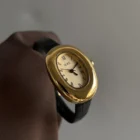 Bracelet Gold with Diamonds Small Dial Waterproof Watch 6