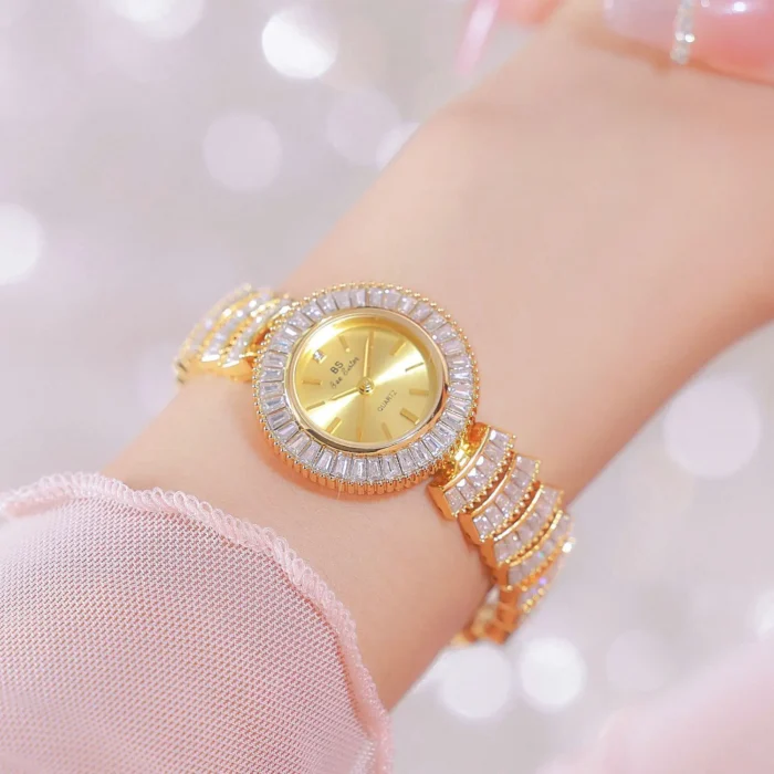 Mermaid Full Diamond Waterproof Watch 5