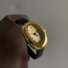 Bracelet Gold with Diamonds Small Dial Waterproof Watch – 10 13