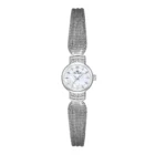 Golden Quartz Small String Wristwatch – Silver 7
