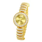 Mermaid Full Diamond Waterproof Watch – Gold 7