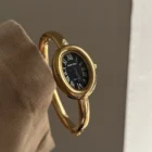 Bracelet Gold with Diamonds Small Dial Waterproof Watch – 03 5
