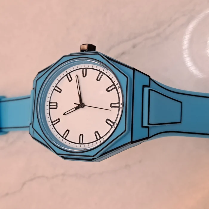 2D Sketching Men and Women Waterproof Watch 3