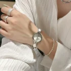 Round Quartz Small Dial Waterproof Watch 2