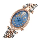 Fashion Women Watch Diamond Golden Steel Waterproof Vintage Female Handwatch Original Luxury Brands Leather Wristwatches Ladies 11