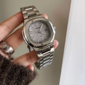 Waterproof Silver Wrist Watch