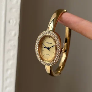 Diamonds Small Dial Waterproof Bracelet Watch
